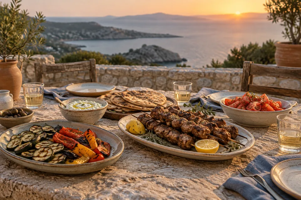 Het vuur wordt een tafel