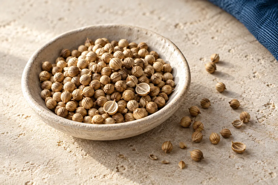 AI illustration of Coriander seed